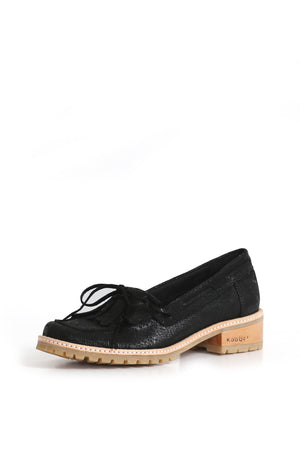 MOCASIN MUJER - AIRES CARLOTA DFO 43 NEGRO