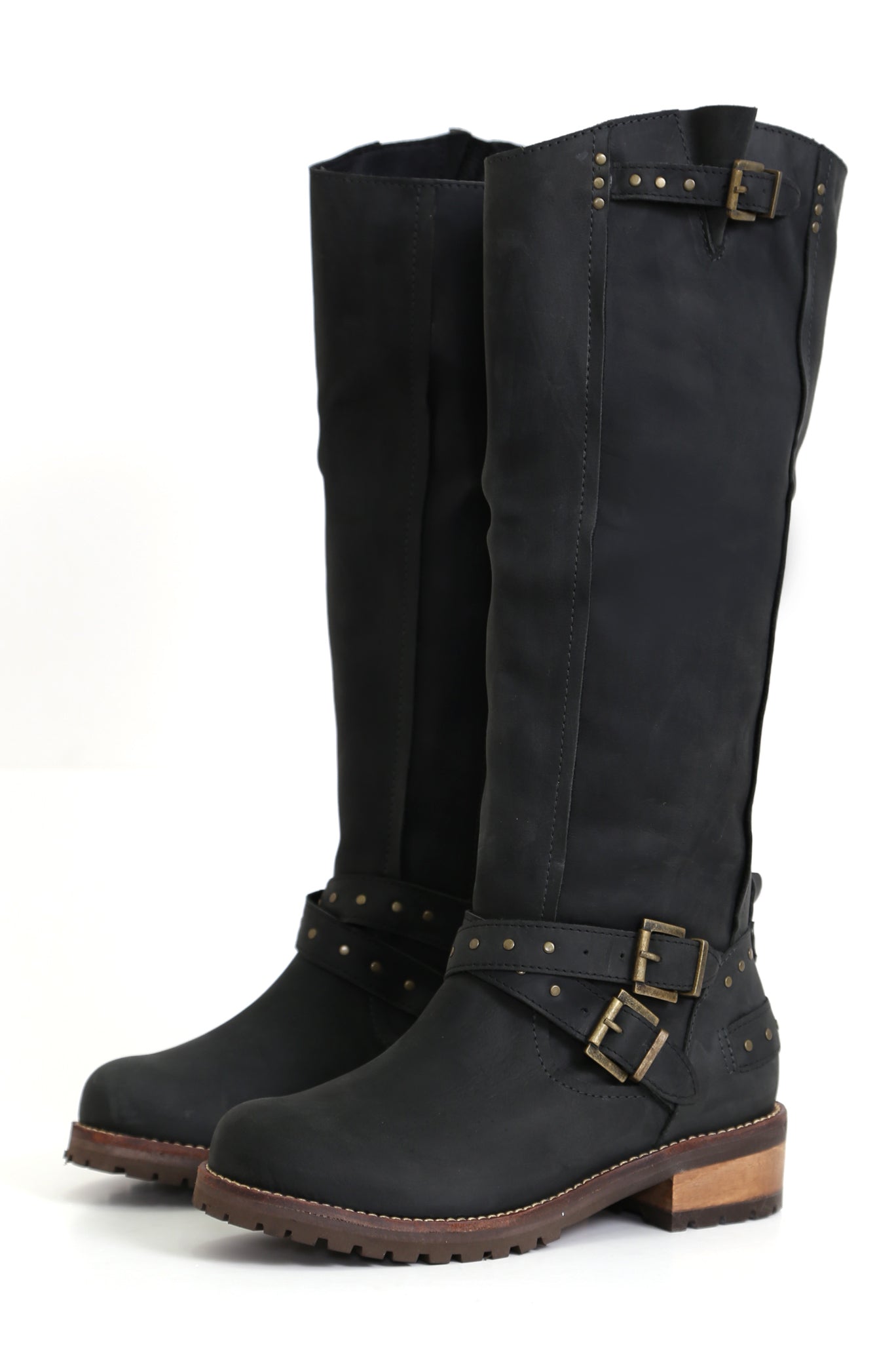 BOTA MUJER - DACIANO WEST NEGRO