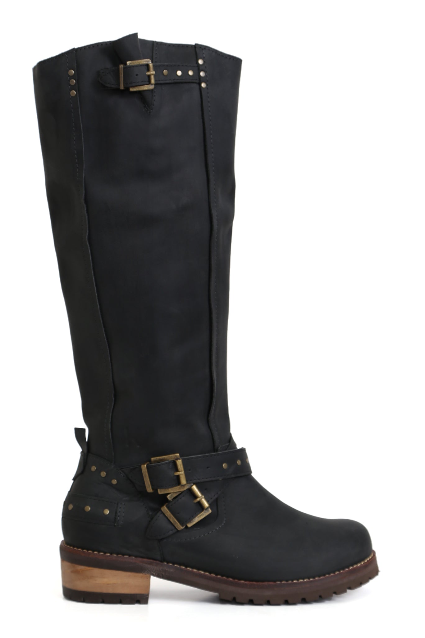 BOTA MUJER - DACIANO WEST NEGRO