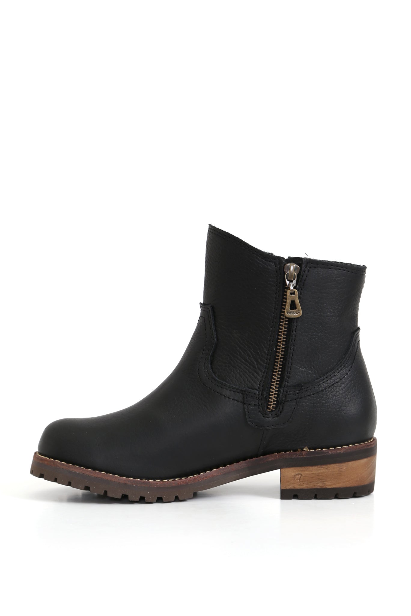 BOTIN MUJER - DATIVO TEXAS NEGRO