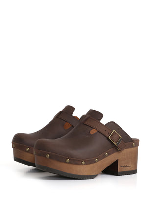 ZUECO MUJER - BUA BENJAMINA WEST CHOCOLATE