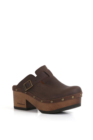 ZUECO MUJER - BUA BENJAMINA WEST CHOCOLATE