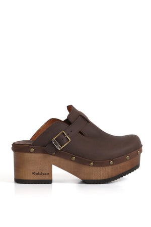 ZUECO MUJER - BUA BENJAMINA WEST CHOCOLATE