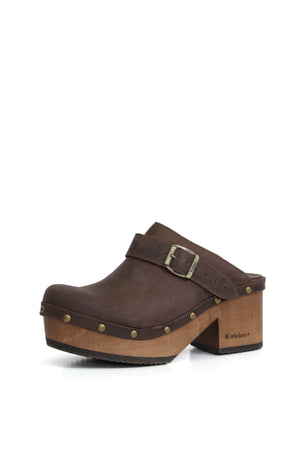 ZUECO MUJER - BUA BRETAÑA WEST CHOCOLATE