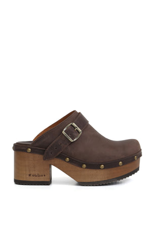 ZUECO MUJER - BUA BRETAÑA WEST CHOCOLATE