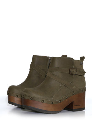 BOTIN MUJER - BUA BRUNITO WEST/RENOB. OLIVO