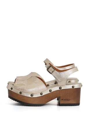 SANDALIA MUJER - BUA EVA COBRA NIQUEL