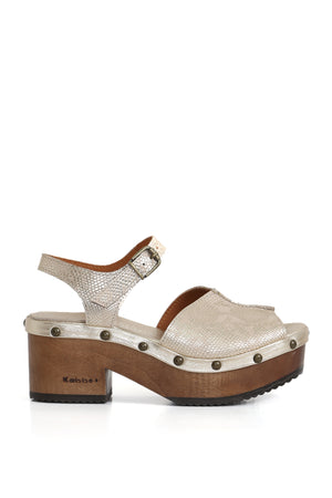 SANDALIA MUJER - BUA EVA COBRA NIQUEL