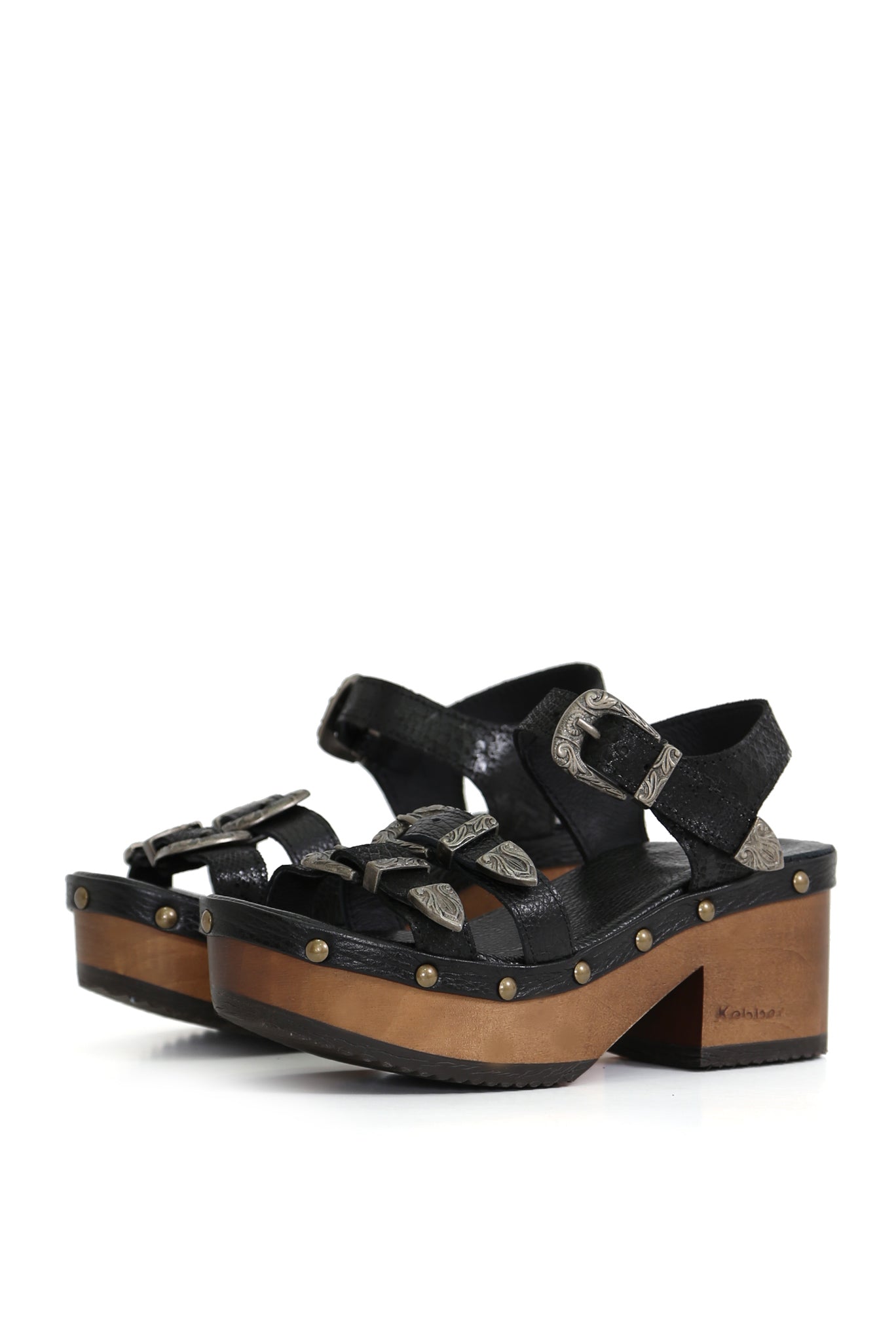SANDALIA MUJER - BUA PAINE DFO43/FLOATER NEGRO
