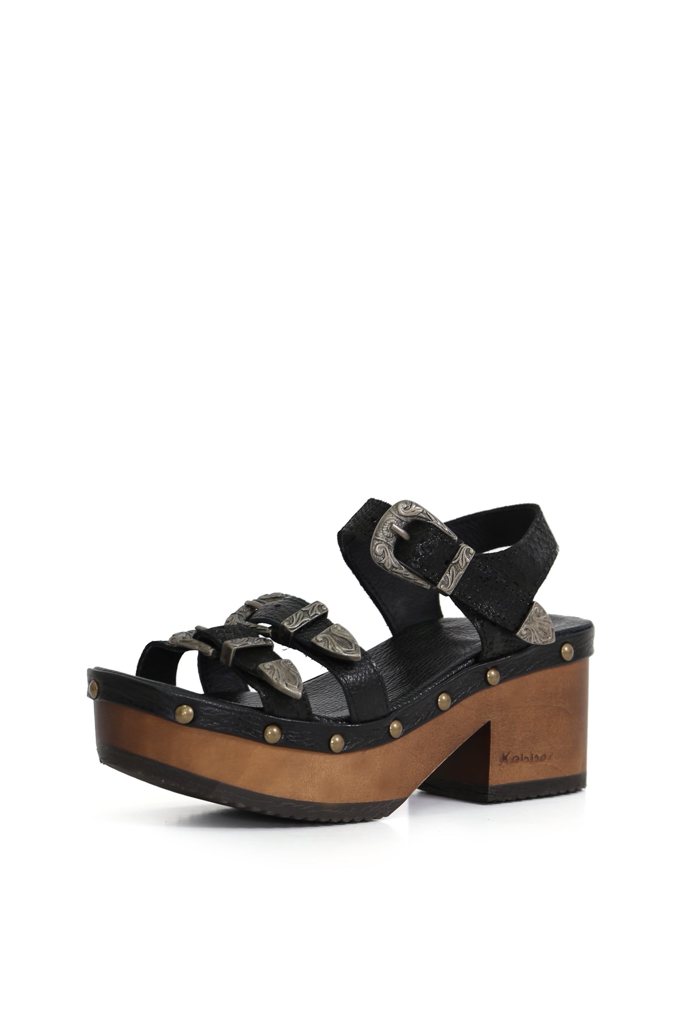 SANDALIA MUJER - BUA PAINE DFO43/FLOATER NEGRO
