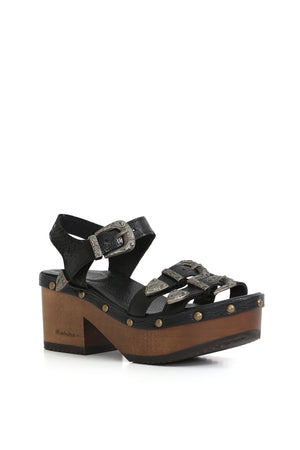 SANDALIA MUJER - BUA PAINE DFO43/FLOATER NEGRO