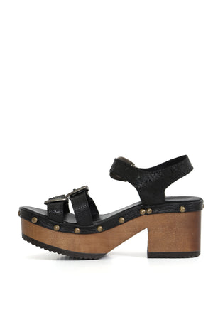 SANDALIA MUJER - BUA PAINE DFO43/FLOATER NEGRO