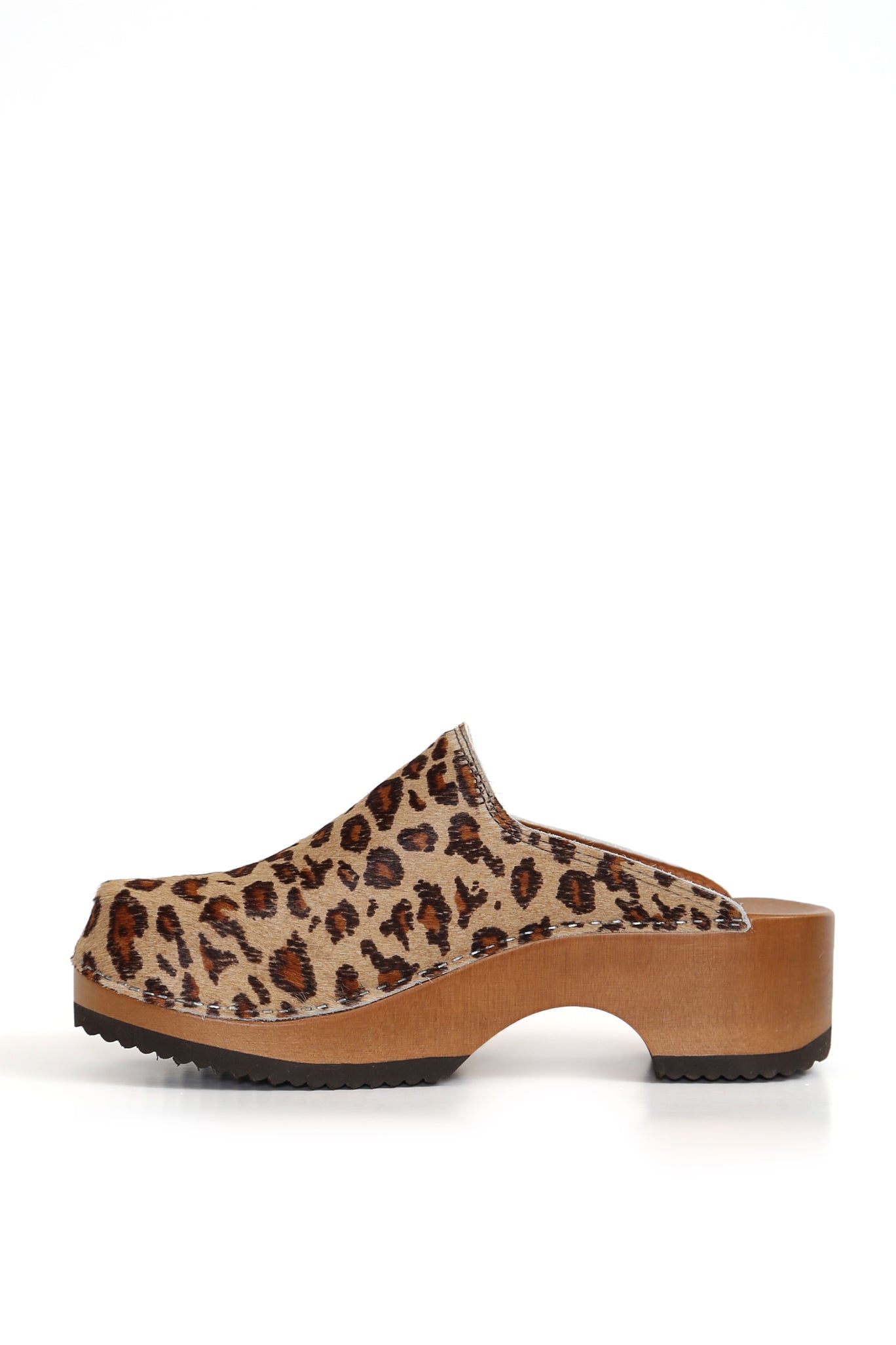 ZUECO MUJER - CLOC CLOC LEOPARD BEIGE