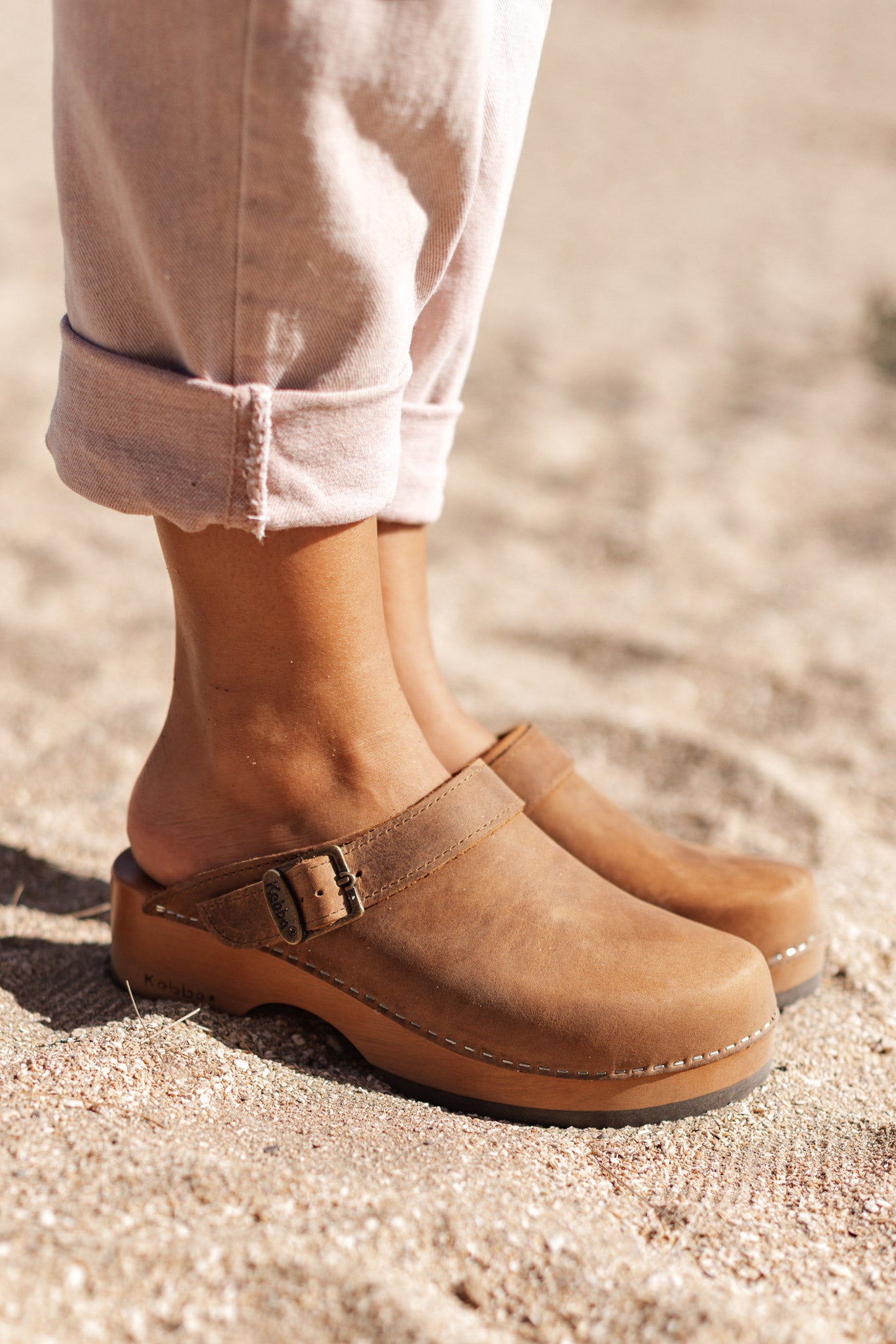 ZUECO MUJER - CLOC TRABA WEST BRANDY