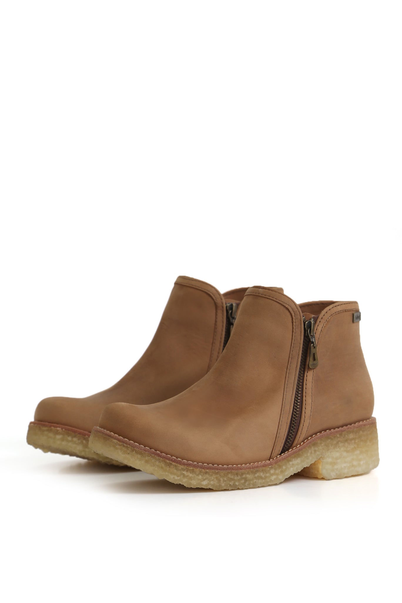 BOTIN MUJER - CREPE CANDIDO WEST BRANDY