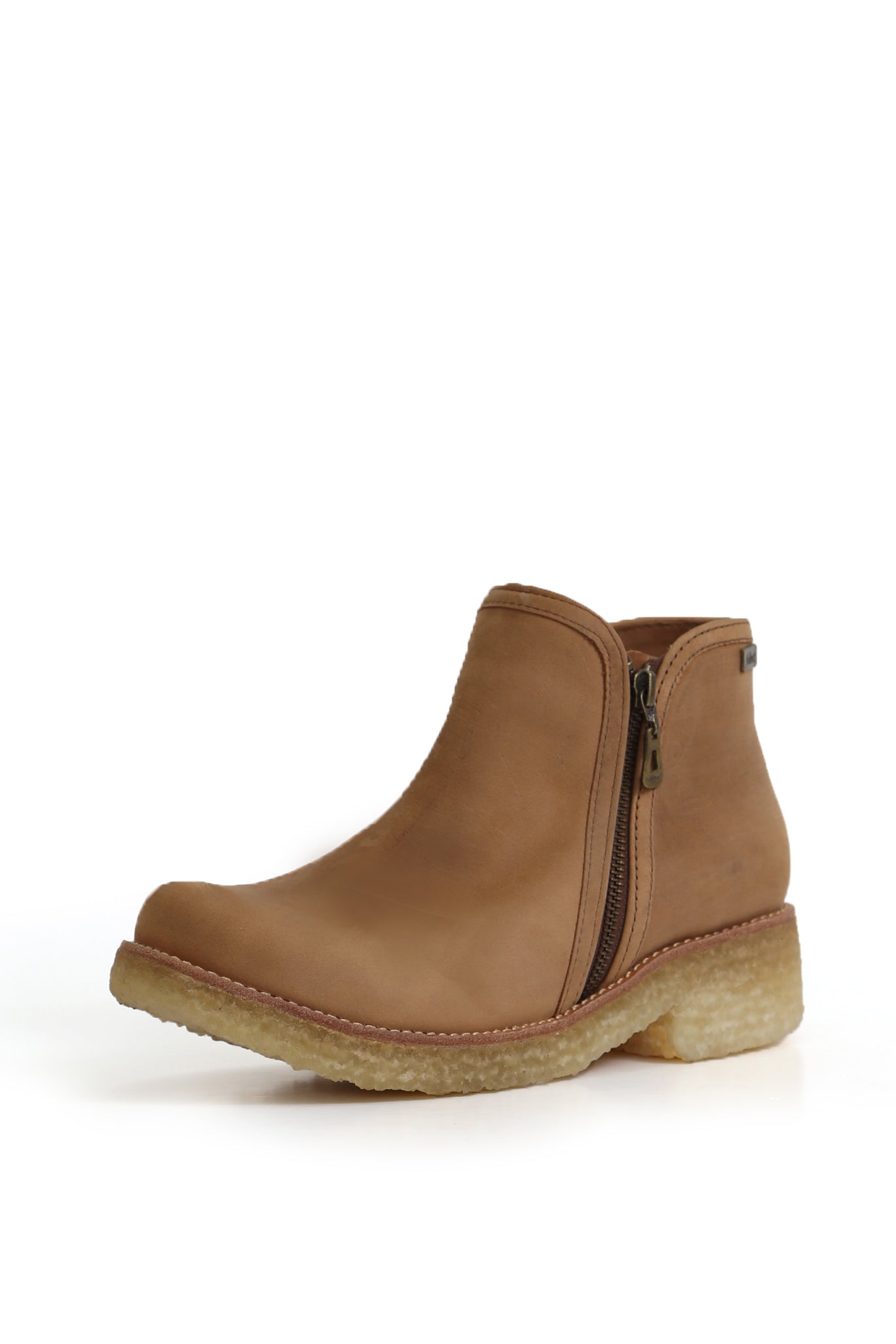 BOTIN MUJER - CREPE CANDIDO WEST BRANDY