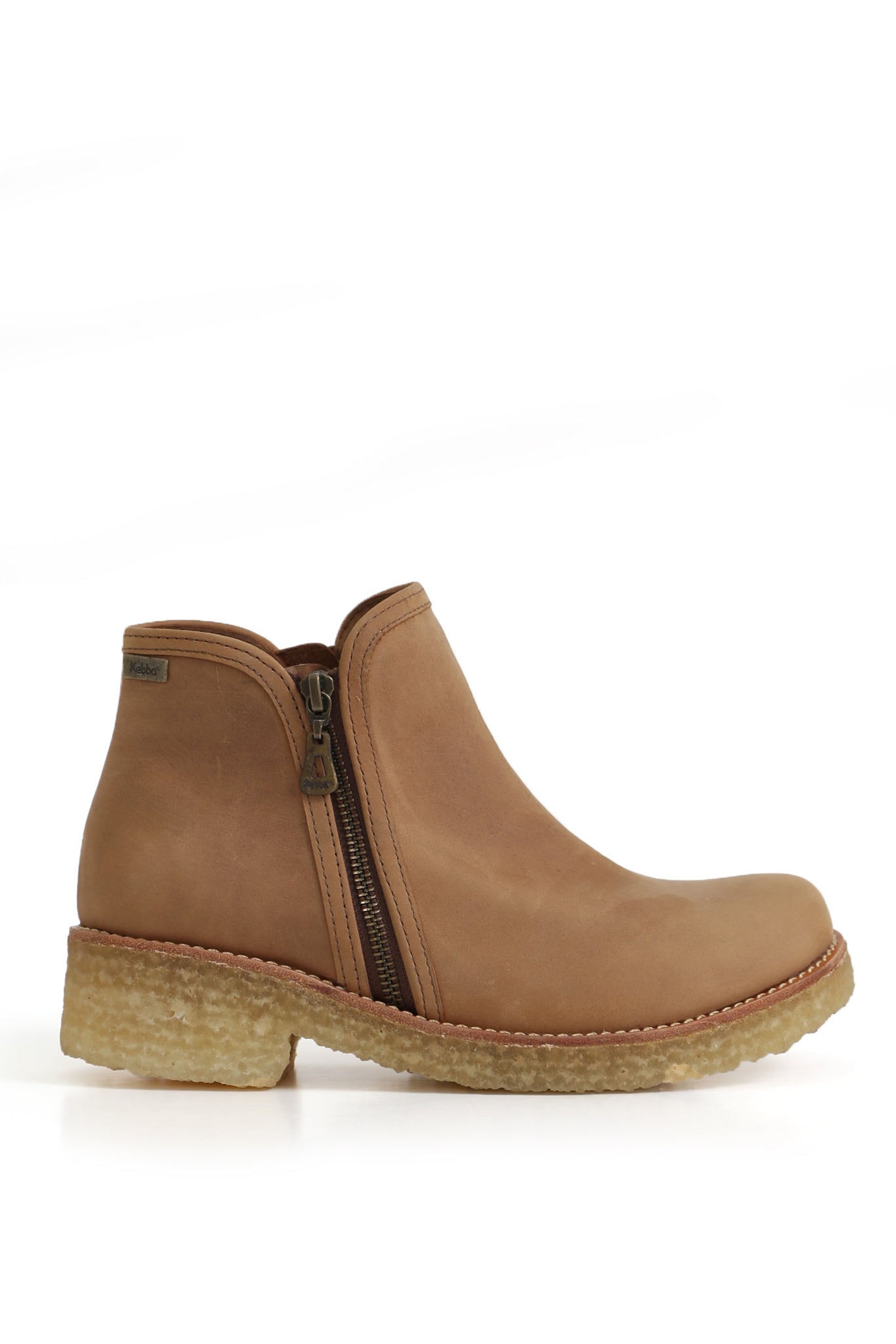 BOTIN MUJER - CREPE CANDIDO WEST BRANDY