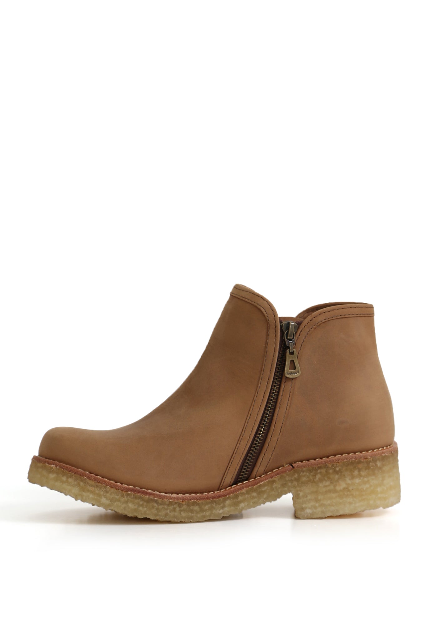 BOTIN MUJER - CREPE CANDIDO WEST BRANDY