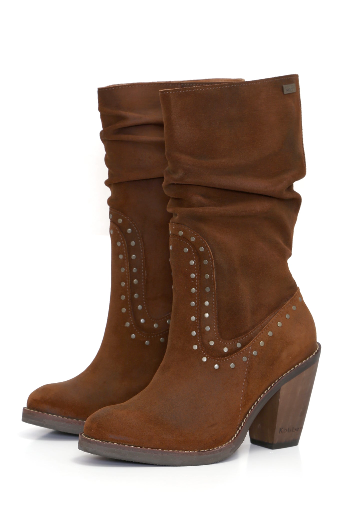 BOTA MUJER KEBBA CUERO CAFE