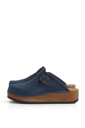 ZUECO MUJER - KEBBA RIEMEN WEST AZUL