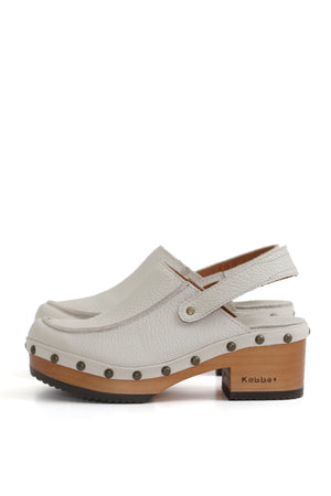 ZUECO MUJER - LOICA NATACHA ROMA MARFIL