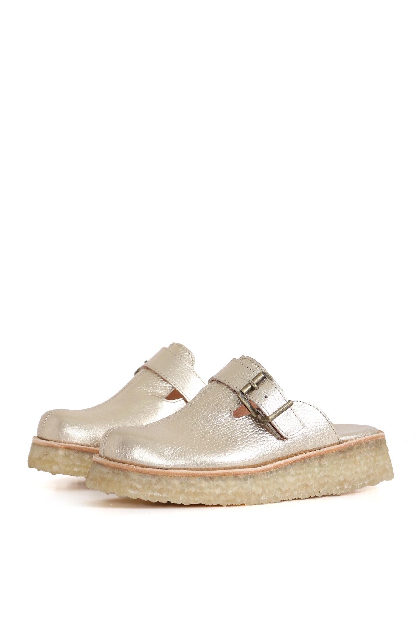 ZUECO TIPO MULE - MAR MONA FLOATER NIQUEL