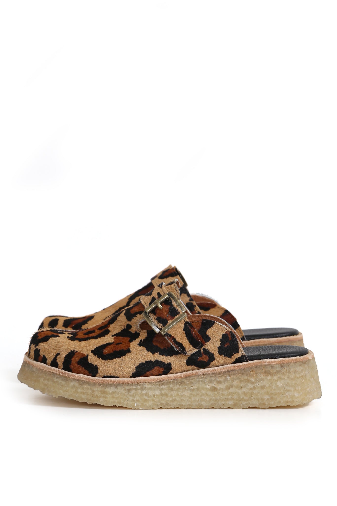 ZUECO TIPO MULE - MAR MONA PANTERA BEIGE