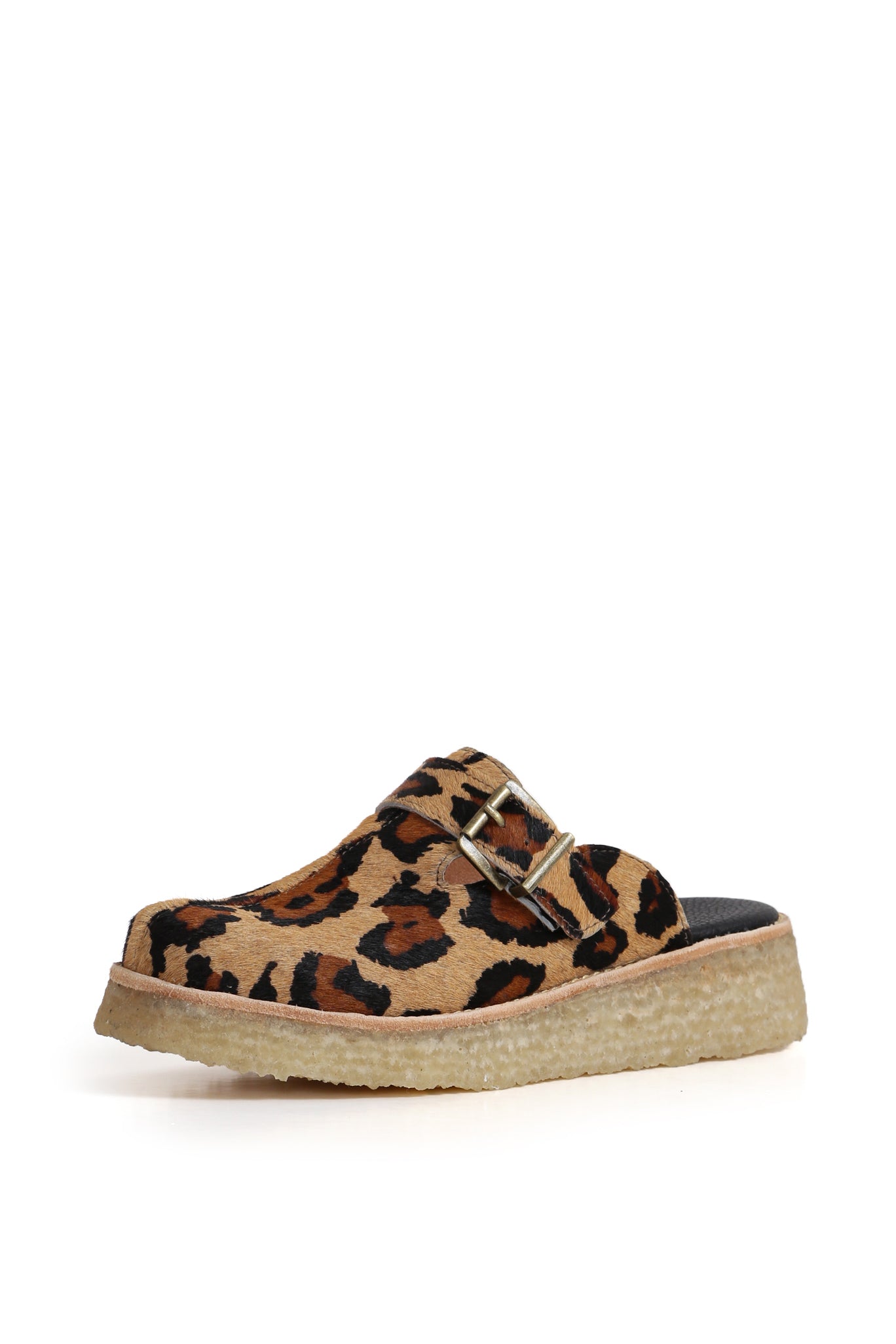 ZUECO TIPO MULE - MAR MONA PANTERA BEIGE