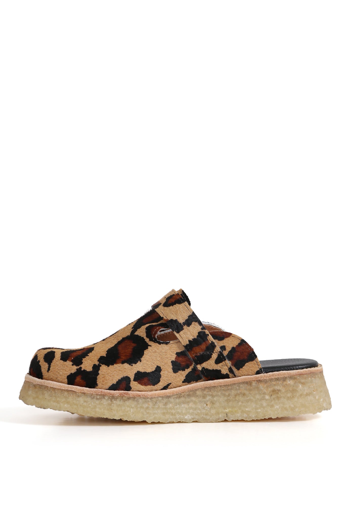 ZUECO TIPO MULE - MAR MONA PANTERA BEIGE