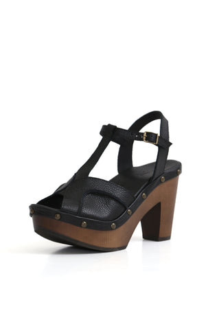 SANDALIA MUJER - MILAN MAITE FLOATER NEGRO