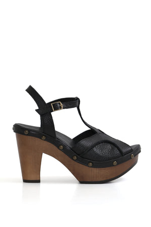 SANDALIA MUJER - MILAN MAITE FLOATER NEGRO