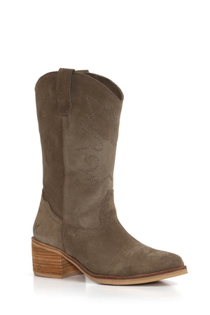 BOTA MUJER - NICOLASA NACHO RENOBUK TAUPE