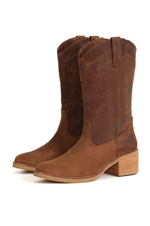 BOTA MUJER - NICOLASA NACHO WEST BRANDY