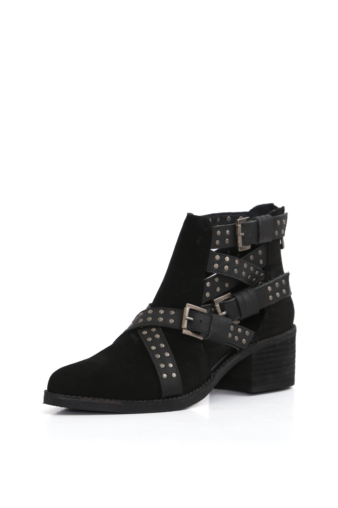 BOTIN MUJER - NICOLASA NORMANDÍA RENOB/GAUCH. NEGRO