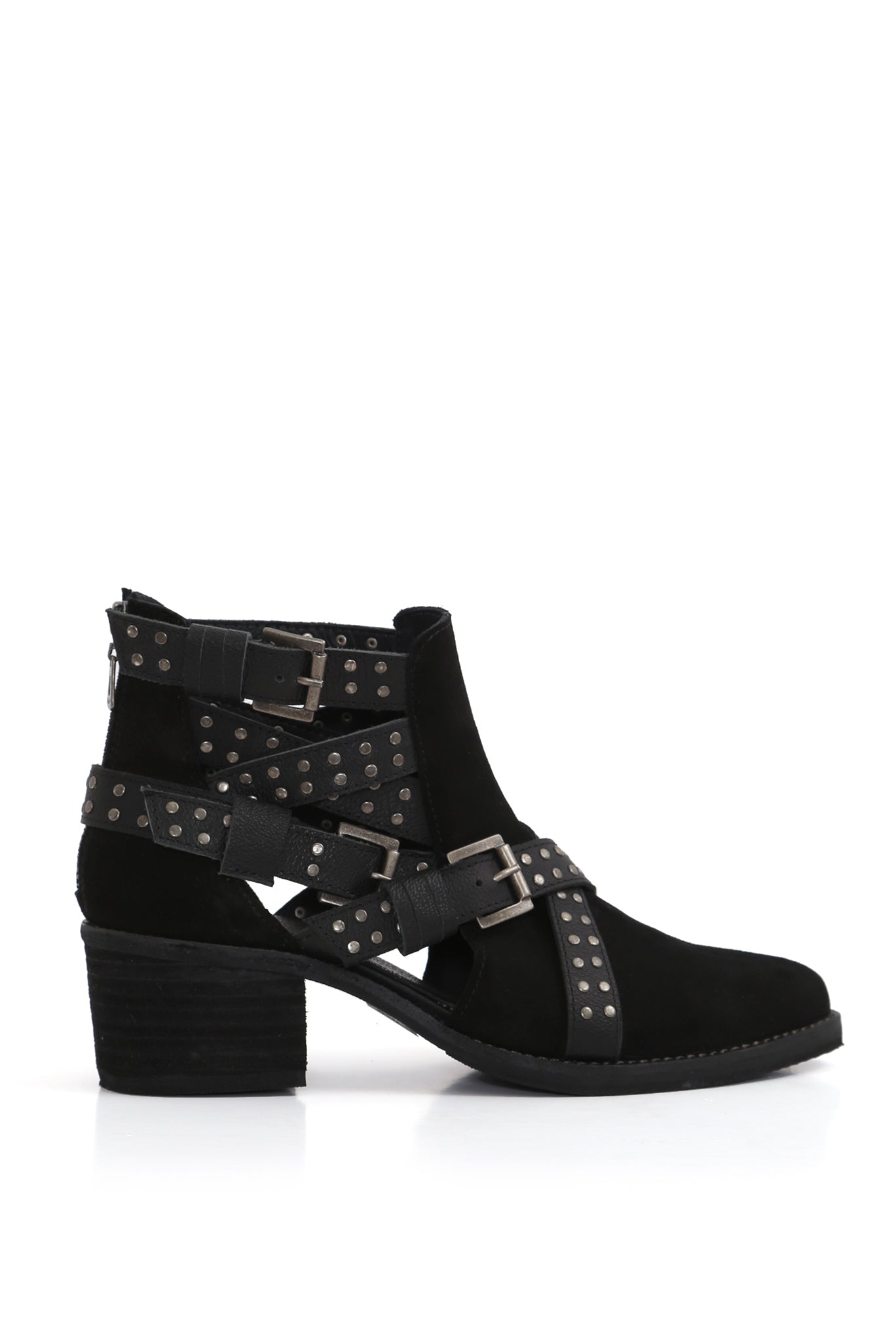 BOTIN MUJER - NICOLASA NORMANDÍA RENOB/GAUCH. NEGRO
