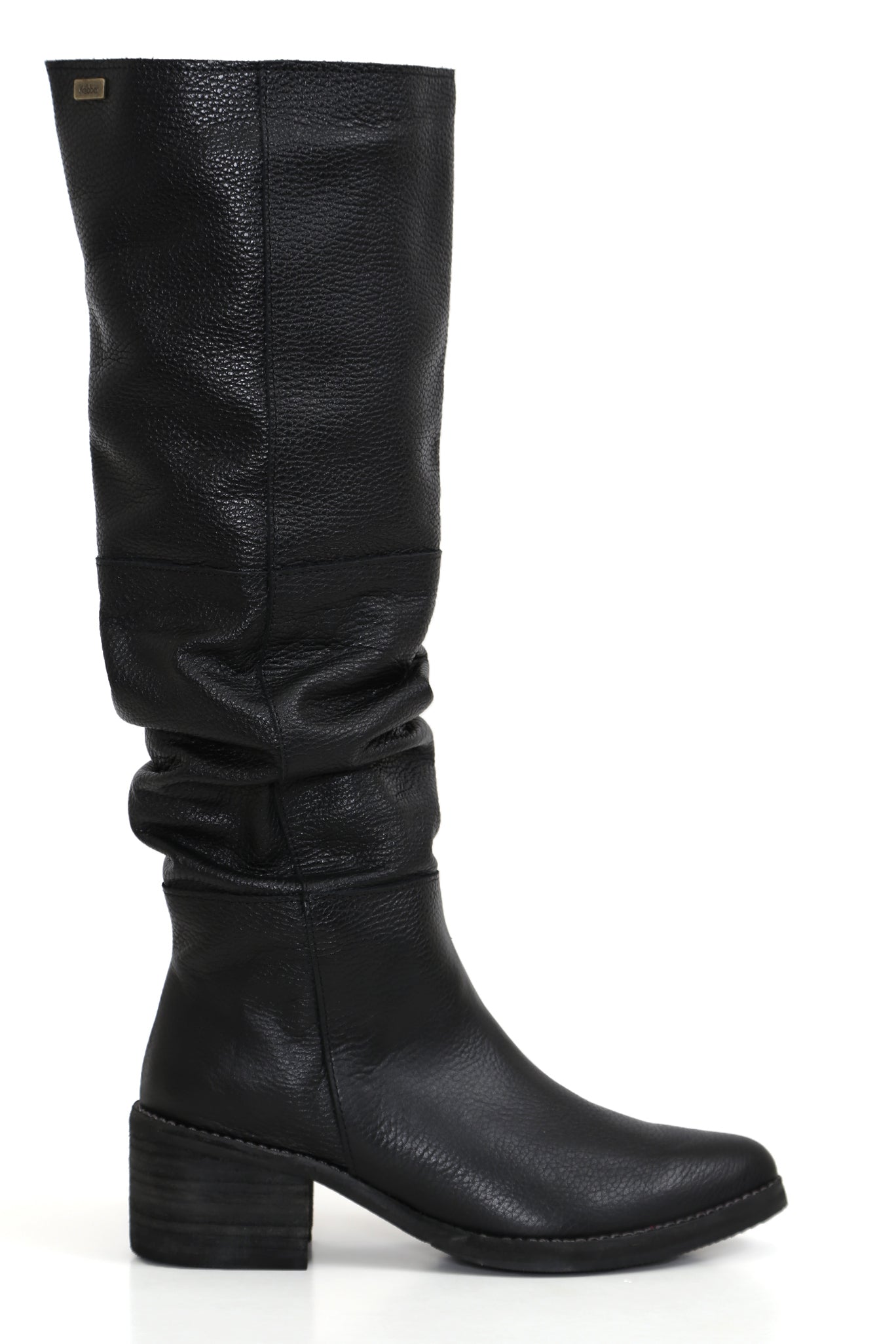 BOTA MUJER - NICOLASA NORUEGA FLOATER NEGRO
