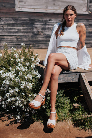 SANDALIA MUJER - PAJARO PAMELA ROMA MARFIL