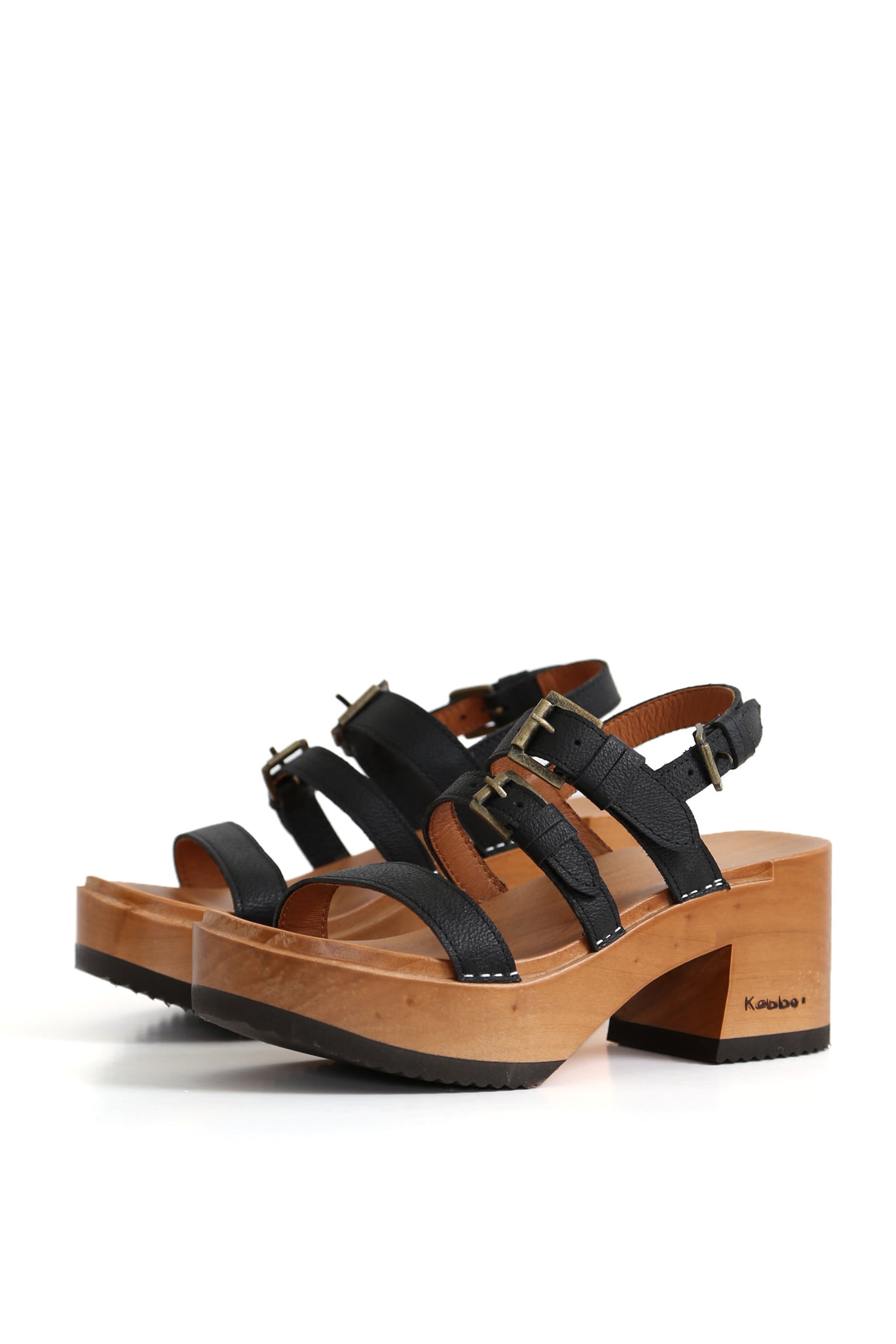 SANDALIA MUJER - PAJARO PENELOPE GAUCHO NEGRO