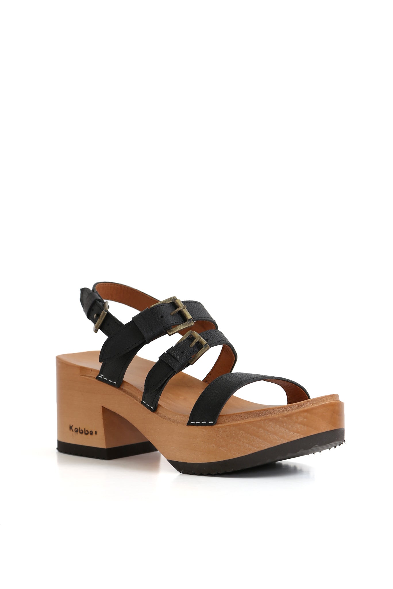 SANDALIA MUJER - PAJARO PENELOPE GAUCHO NEGRO