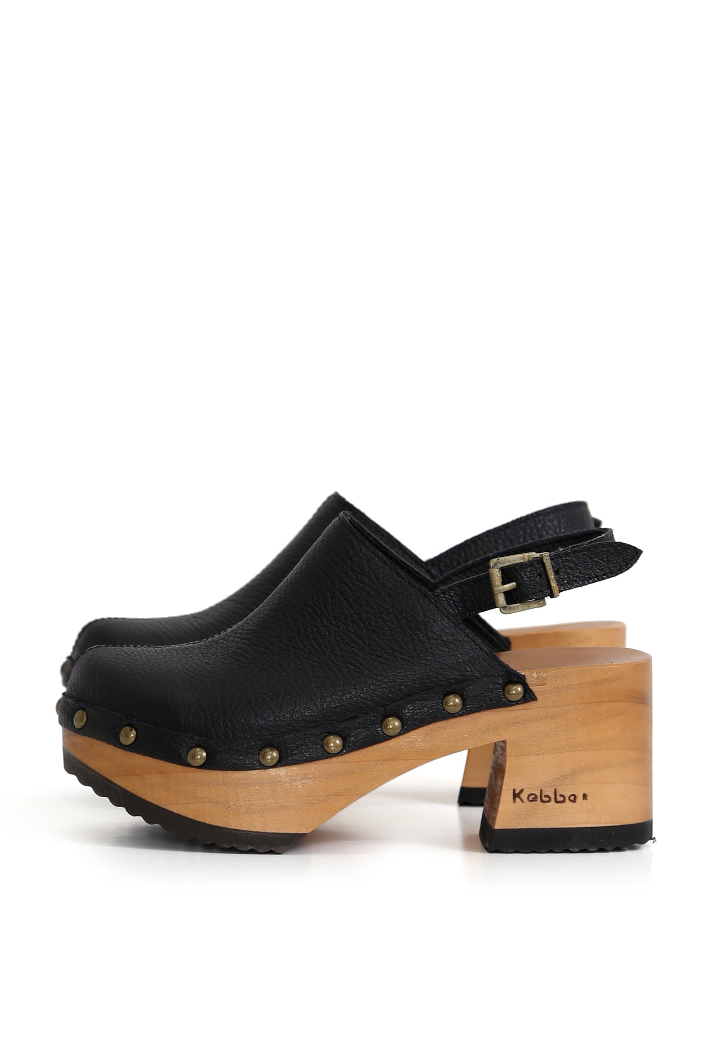 ZUECO MUJER - PAJARO PEPA ROMA NEGRO