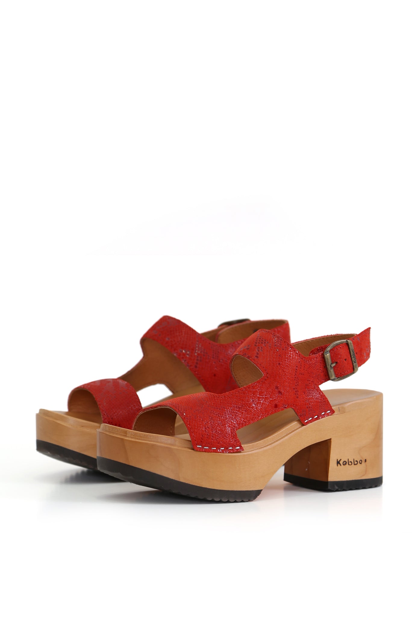 SANDALIA MUJER - PAJARO PIERA DFO 43 ROJO