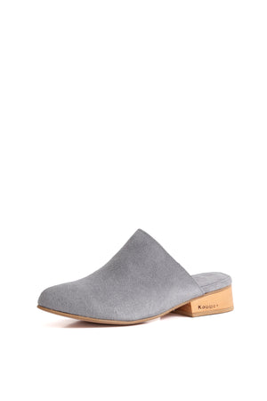 ZUECO TIPO MULE - POINT AMPARO RENOBUK PERLA