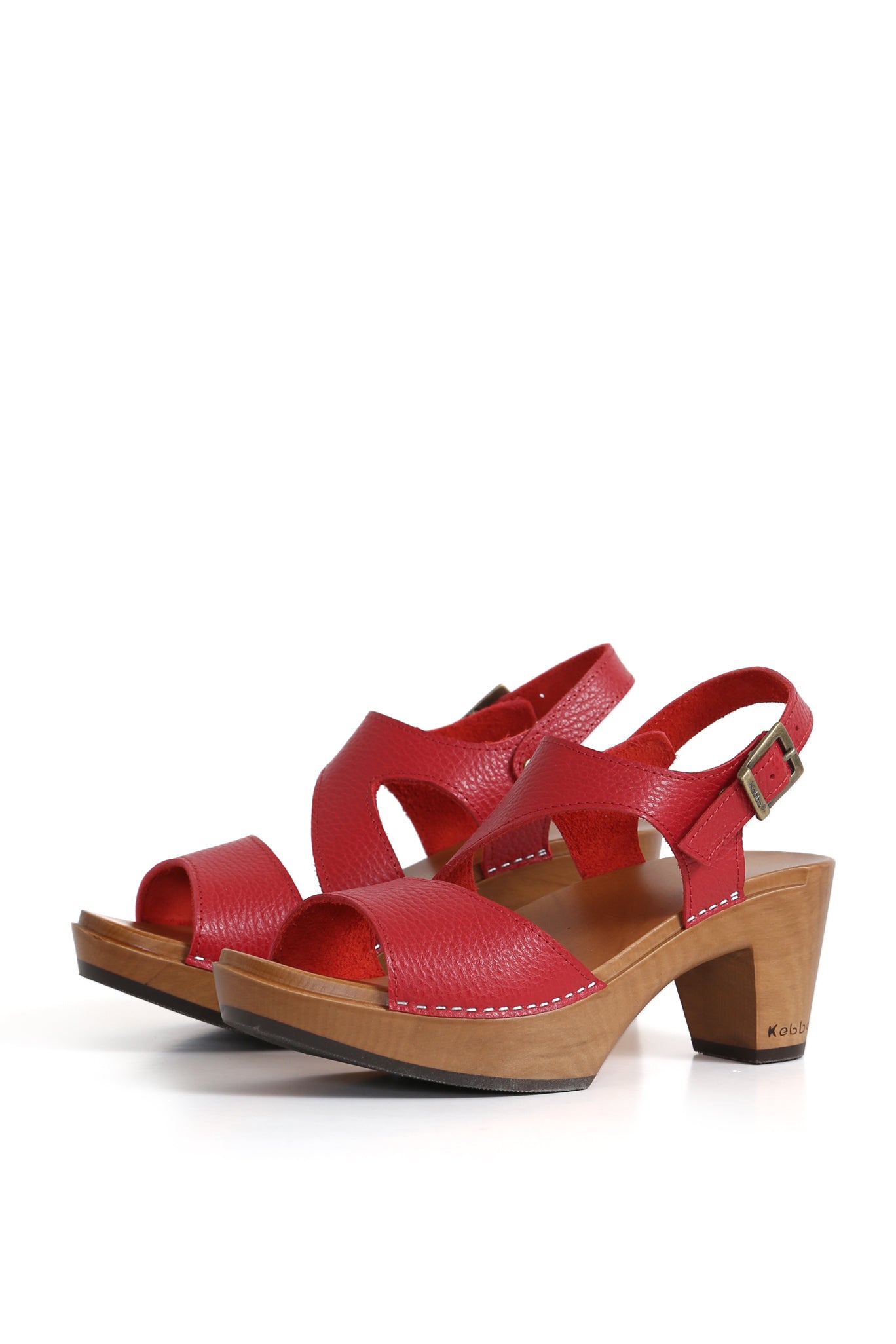 SANDALIA MUJER - TRI TROYA TEXAS ROJO
