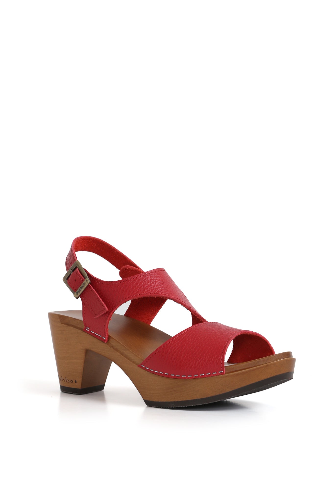 SANDALIA MUJER - TRI TROYA TEXAS ROJO