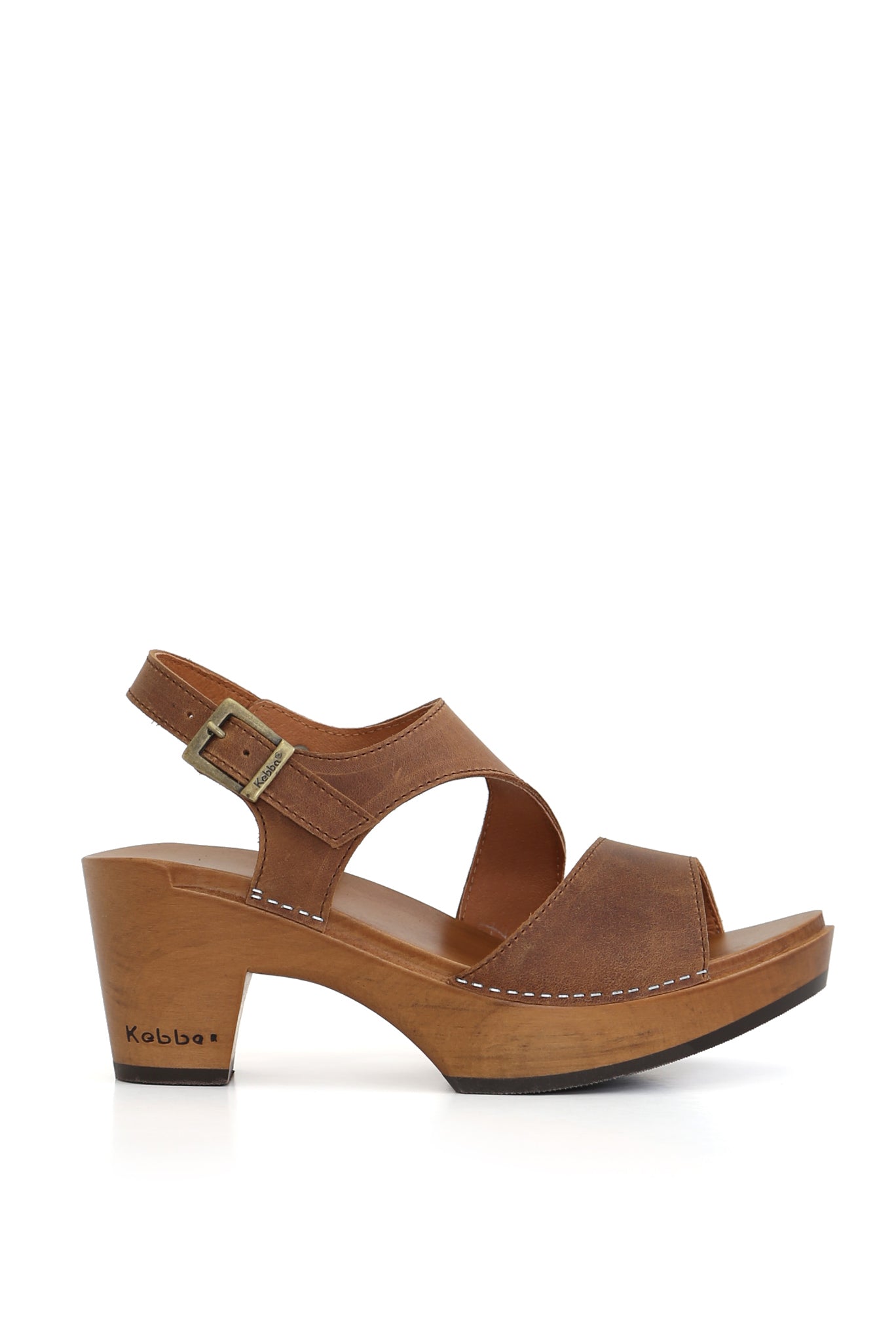 SANDALIA MUJER - TRI TROYA WEST BRANDY