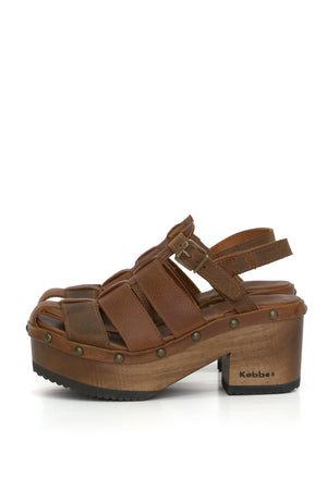 SANDALIA MUJER - BUA BERA TEXAS/RENOB. TOSTADO