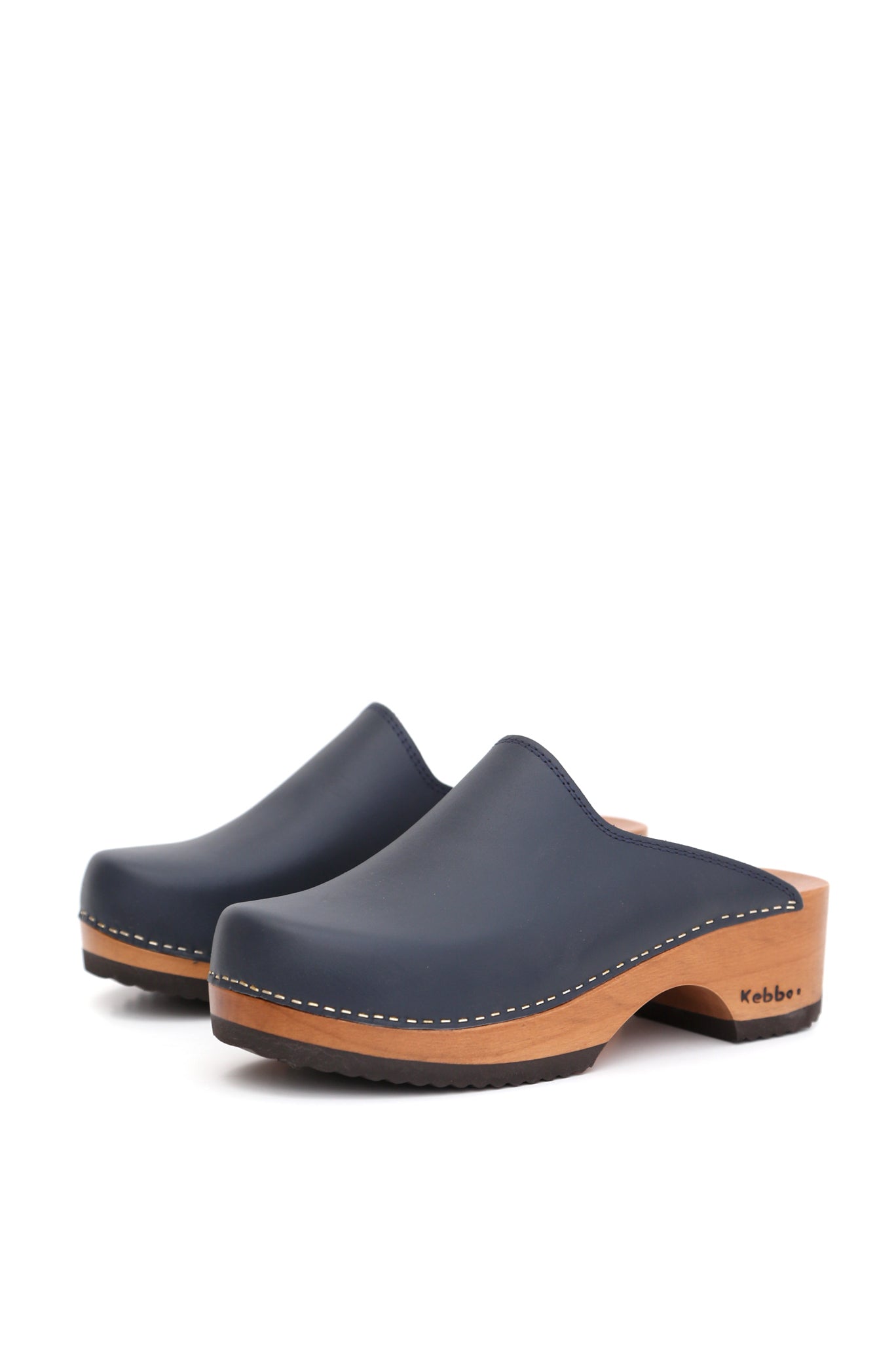 ZUECO MUJER KEBBA AZUL MADERA