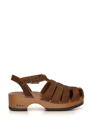 SANDALIA MUJER - CLOC LARA TEXAS TOSTADO