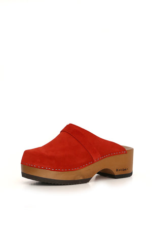 ZUECO MUJER - LOC NESTOR RENOBUK ROJO