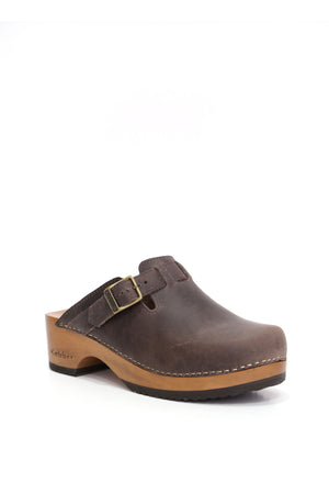 ZUECO MUJER - CLOC RIEMEN WEST CHOCOLATE